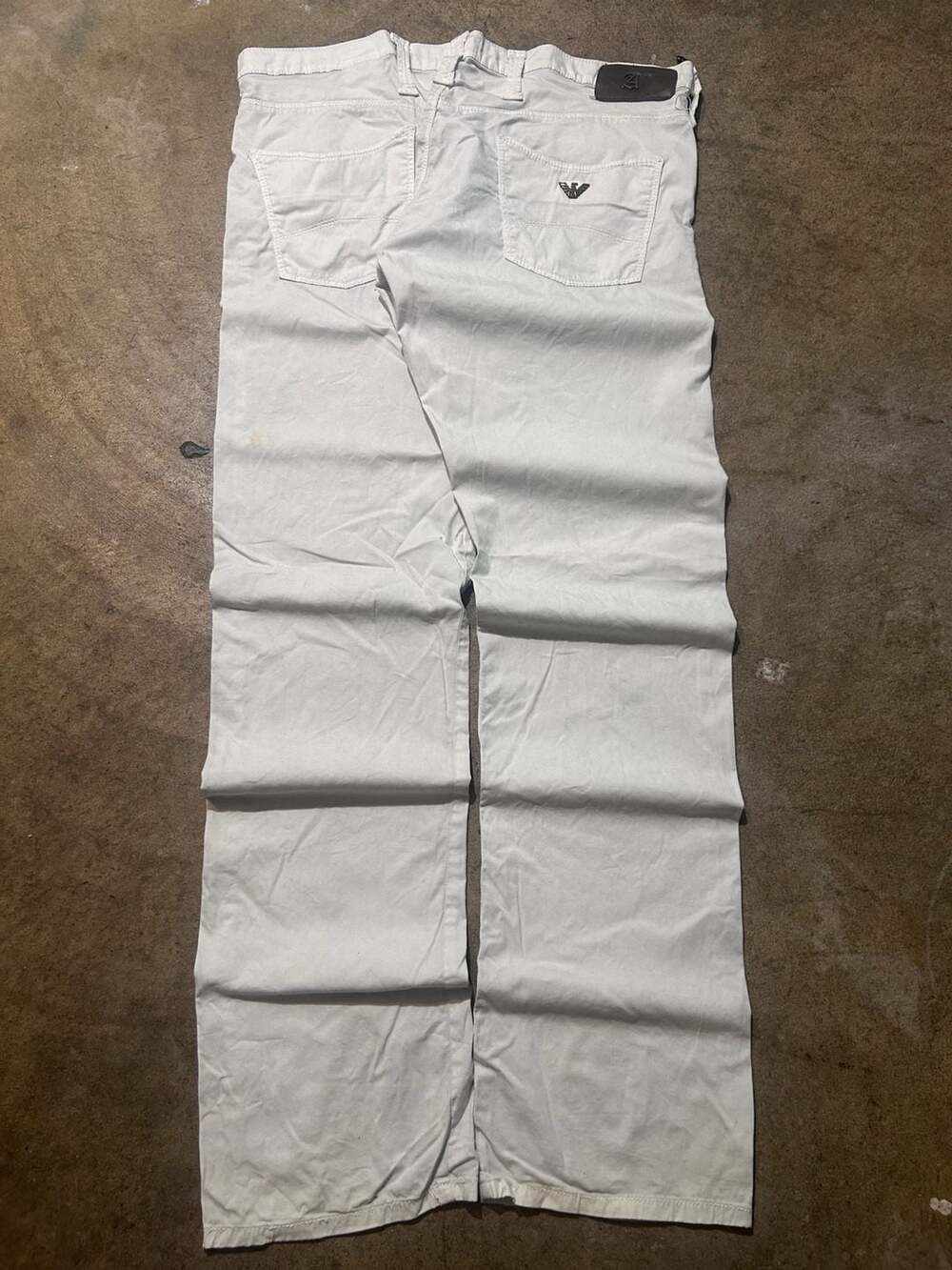 Vintage Studded Logo Armani Jeans